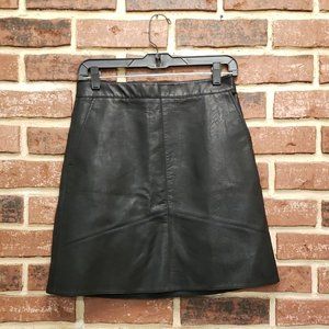 Zara Faux Leather Skirt